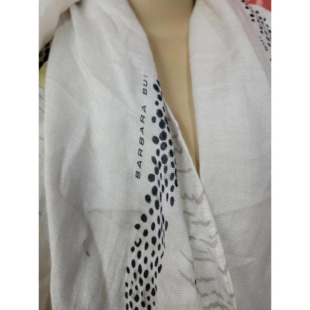 BARBARA BUI ~ Python Print Wrap Scarf Yellow/gray… - image 7